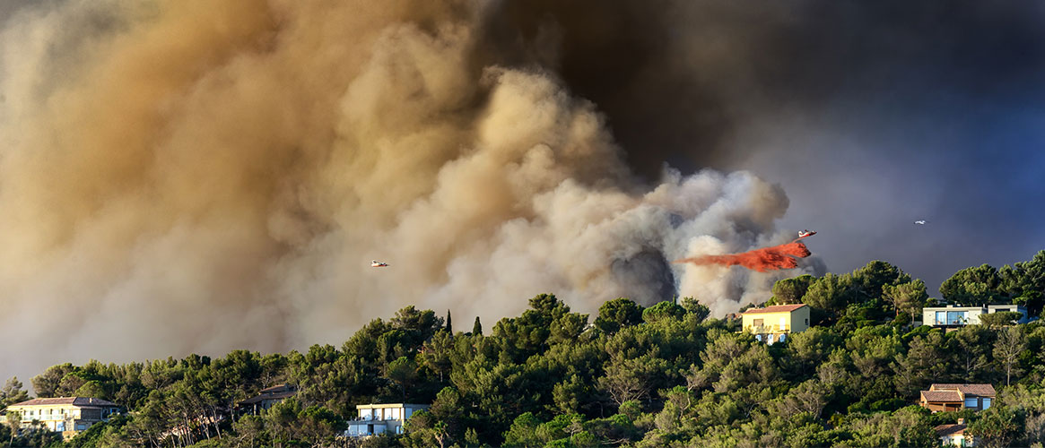 Wildfire smoke can lead to serious health effects when breathed in